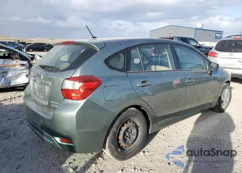 2015 Subaru Impreza 2.0I из США, поврежденный, VIN JF1GPAA67FH210484